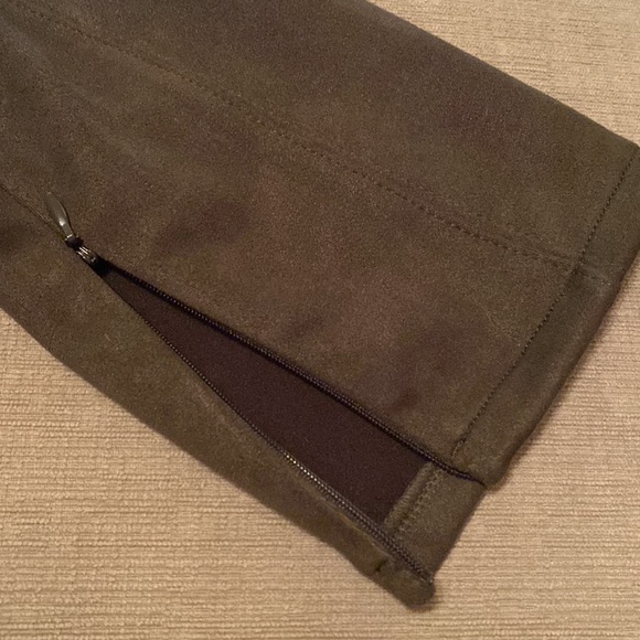 Anthropologie Faux Suede Leggings - Picture 7 of 11